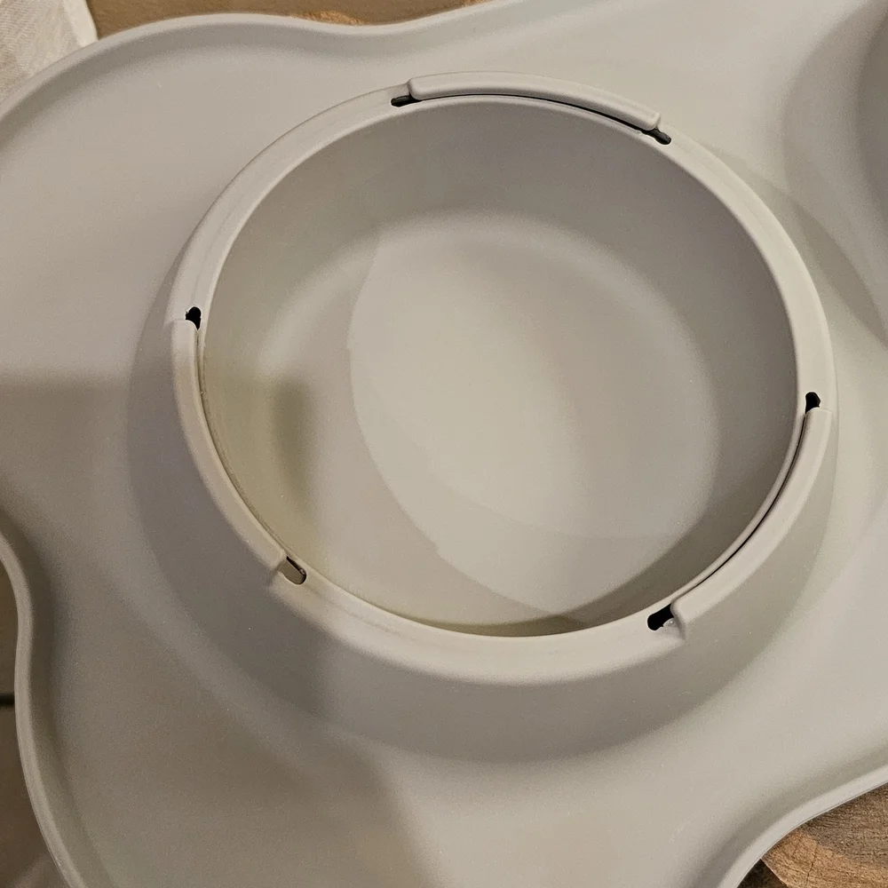 Top Paw Gray Silicone Pet Bowl